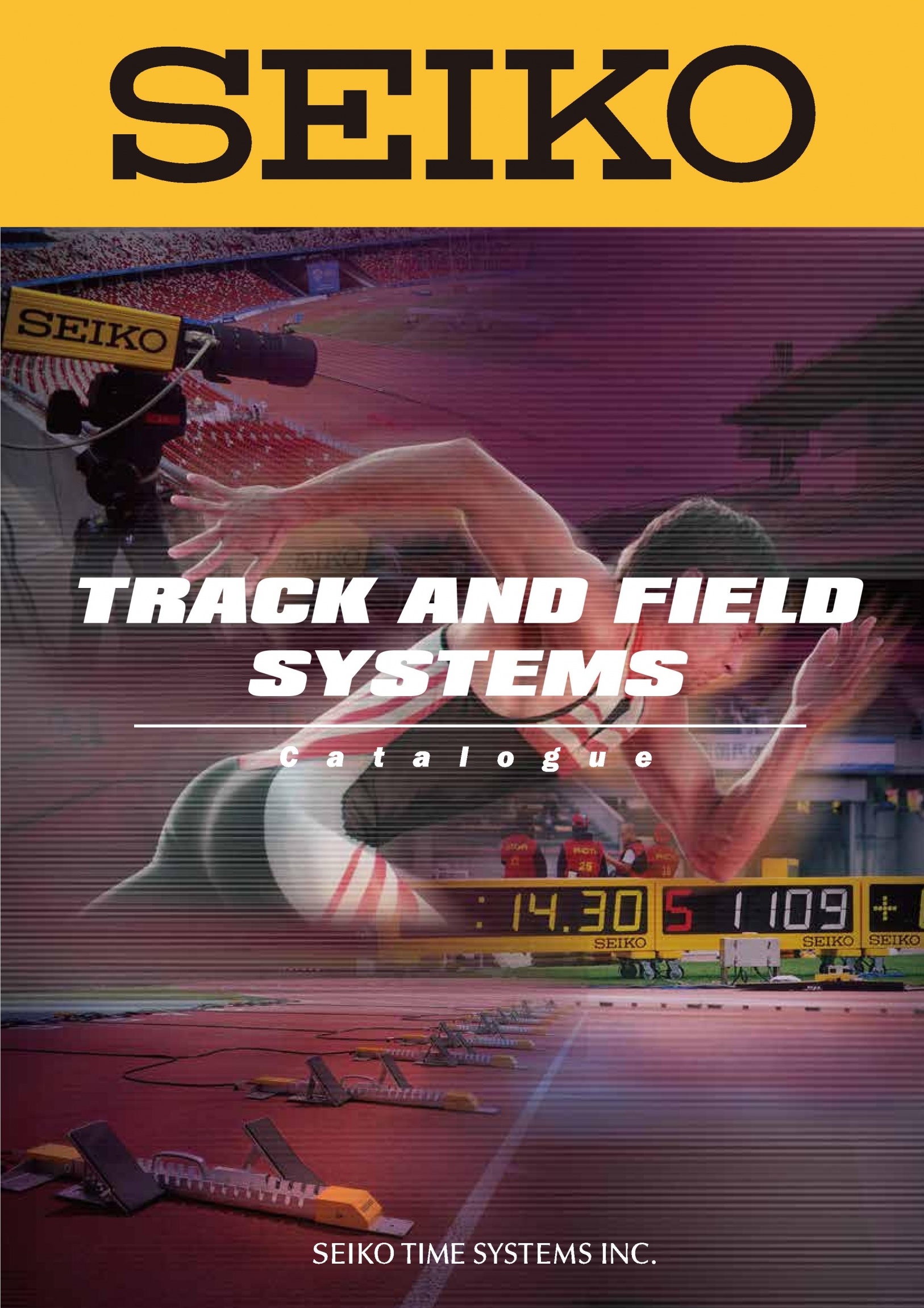 Track and Field System Sport Timing Sytem Collections Seiko Special Time Equipment
